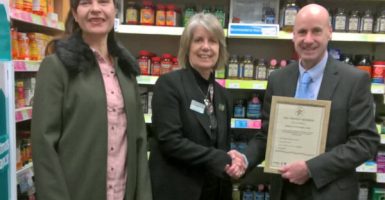 Holland and Barrett Receive Age Friendly Business award