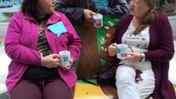Come and say hello at the Hildreds Banter Bench!